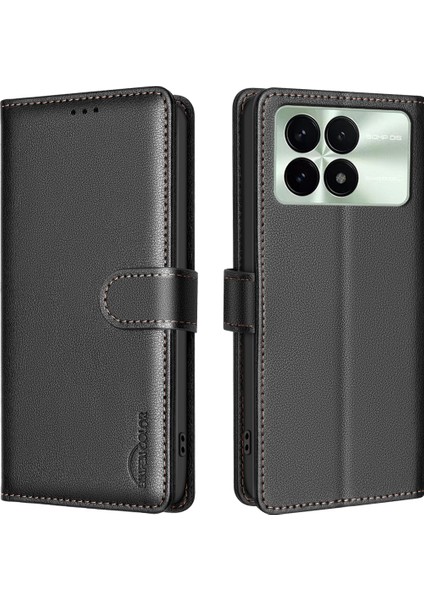 Xiaomi Poco F6 Pro 5g Rfıd Engelleme Pu Deri Telefon Kapağı (Yurt Dışından)