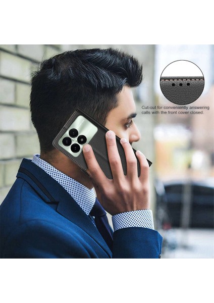 Xiaomi Poco F6 Pro 5g Rfıd Engelleme Pu Deri Telefon Kapağı (Yurt Dışından) indirimleri