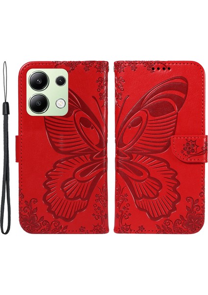 Xiaomi Redmi Note 13 4g Telefon Pu Deri Flip Telefon Kapağı (Yurt Dışından)