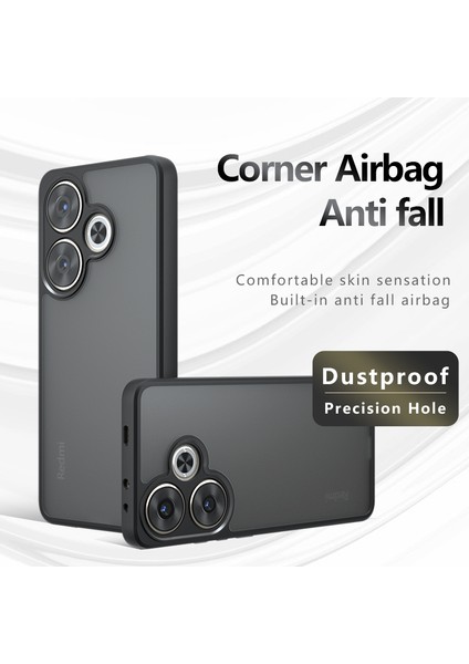 Xiaomi Poco F6 5g Tpu + Pc Çizilmez Mat Telefon Kapağı (Yurt Dışından) modelleri