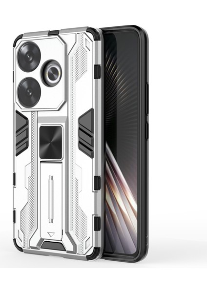 Xiaomi Poco F6 5g Pc + Tpu Sert Zırh Telefon Kılıfı ve Kickstand (Yurt Dışından)