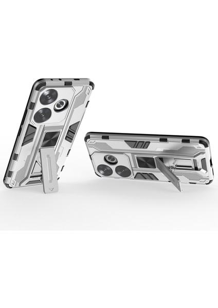 Xiaomi Poco F6 5g Pc + Tpu Sert Zırh Telefon Kılıfı ve Kickstand (Yurt Dışından) modelleri