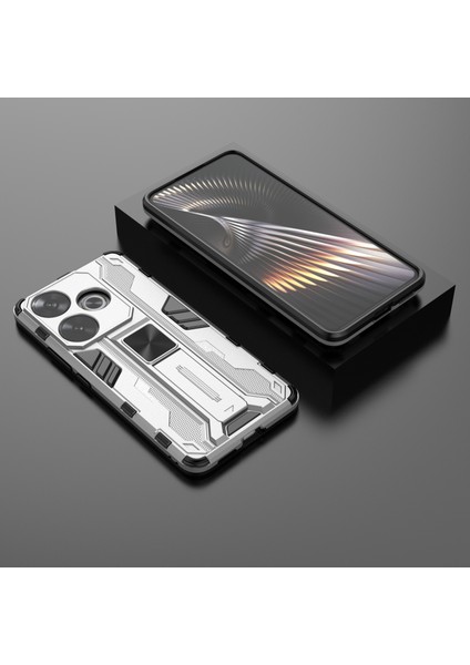 Xiaomi Poco F6 5g Pc + Tpu Sert Zırh Telefon Kılıfı ve Kickstand (Yurt Dışından) indirimleri