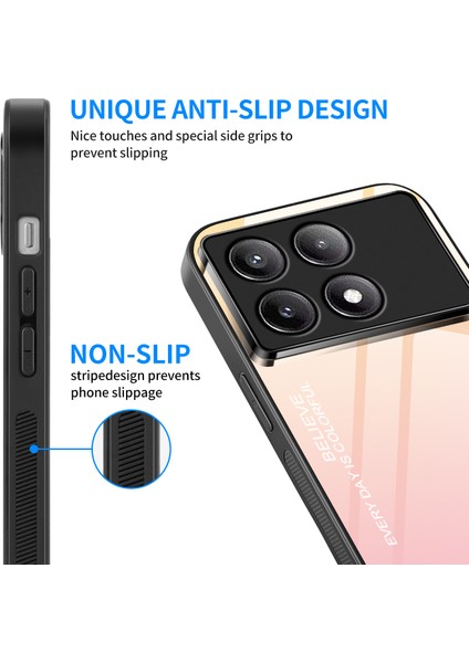 Xiaomi Poco F6 Pro 5g Temperli Cam Telefon Kapağı (Yurt Dışından)