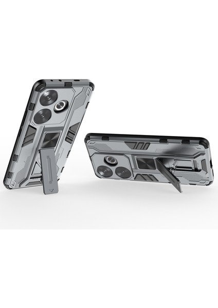 Xiaomi Poco F6 5g Pc + Tpu Sert Zırh Telefon Kılıfı ve Kickstand (Yurt Dışından) modelleri