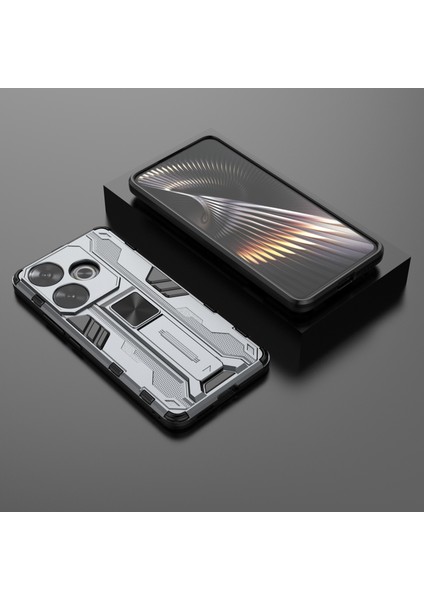 Xiaomi Poco F6 5g Pc + Tpu Sert Zırh Telefon Kılıfı ve Kickstand (Yurt Dışından) indirimleri
