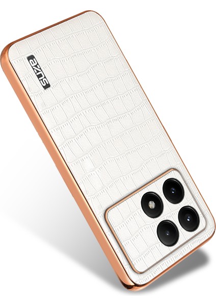 Xiaomi Poco X6 Pro 5g Pu Deri + Tpu Galvanik Telefon Kapağı (Yurt Dışından) fırsatları