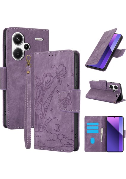 Xiaomi Redmi Note 13 Pro Plus 5g Telefon Çizilmez Deri Kapak Kılıfı (Yurt Dışından)