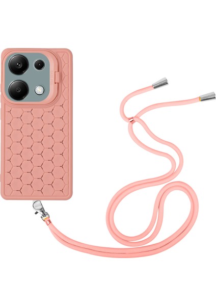 Xiaomi Redmi Note 13 Pro 4g / Poco M6 Pro 4g Tpu Kickstand Kapaklı Kordon (Yurt Dışından)