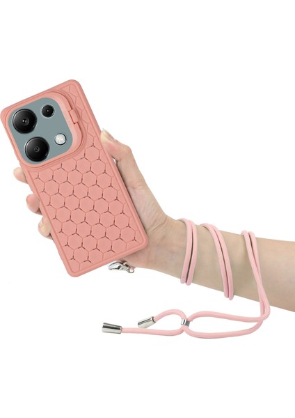 Xiaomi Redmi Note 13 Pro 4g / Poco M6 Pro 4g Tpu Kickstand Kapaklı Kordon (Yurt Dışından)