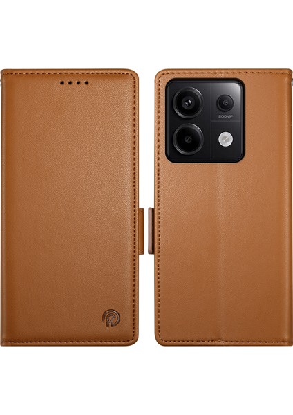 Xiaomi Redmi Note 13 Pro 5g / Poco X6 5g Deri Cüzdan Kılıfı (Yurt Dışından)