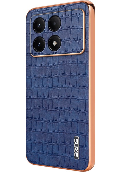Xiaomi Poco F6 Pro 5g Timsah Dokulu Pu Deri Arka Kapak (Yurt Dışından)