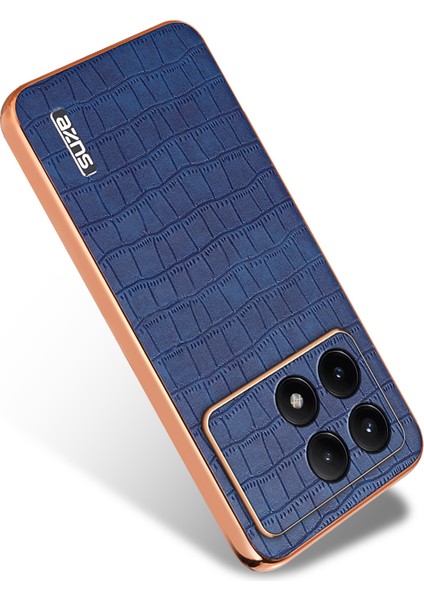Xiaomi Poco F6 Pro 5g Timsah Dokulu Pu Deri Arka Kapak (Yurt Dışından)