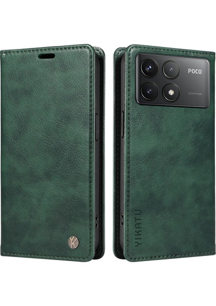 Xiaomi Poco F6 Pro 5g Deri Telefon Kılıfı (Yurt Dışından)