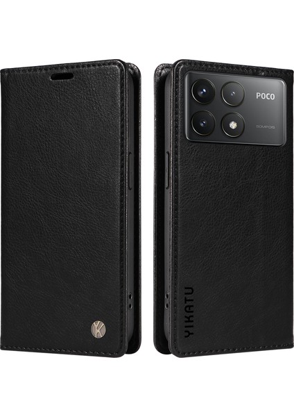 Xiaomi Poco F6 Pro 5g Deri Telefon Kılıfı (Yurt Dışından)