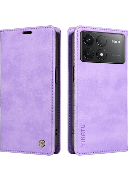 Xiaomi Poco F6 Pro 5g Deri Telefon Kılıfı (Yurt Dışından)