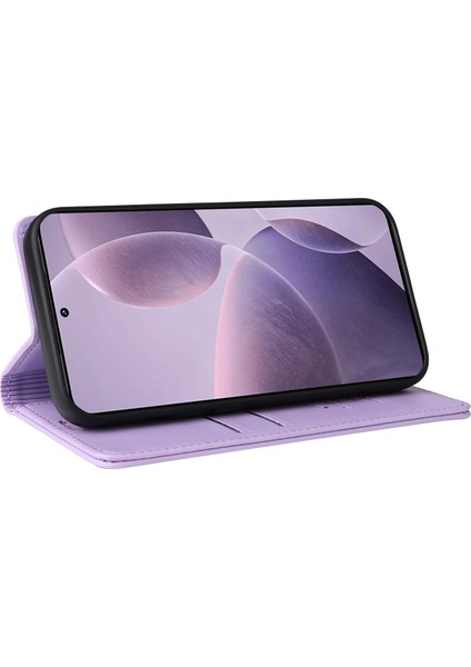 Xiaomi Poco F6 Pro 5g Standı Pu Deri Telefon Kapağı (Yurt Dışından)