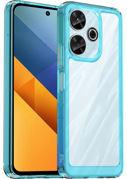 Xiaomi Poco M6 4g / Redmi 13 4g Tpu+Akrilik Düşmeyi Önleyici Telefon Kapağı (Yurt Dışından)