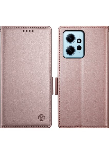 Xiaomi Redmi Note 12 4g Darbeye Dayanıklı Deri Telefon Kılıfı (Yurt Dışından)