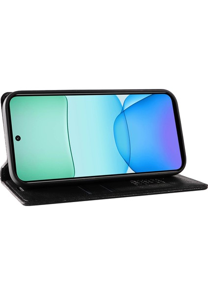 Xiaomi Redmi 13 4g Litchi Doku Deri Telefon Kılıfı (Yurt Dışından) modelleri