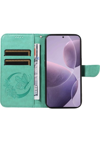 Xiaomi Poco F6 Pro 5g Cüzdan Standı Flip Deri Telefon Kapağı (Yurt Dışından)