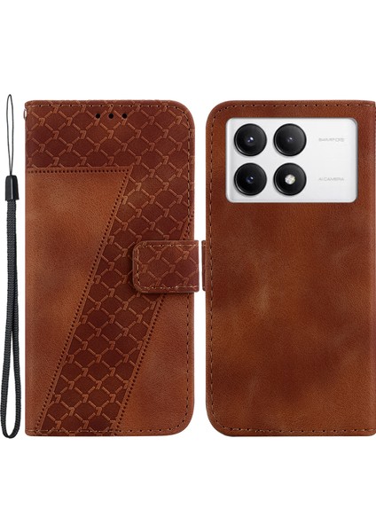 Xiaomi Poco F6 Pro 5g Telefon Pu Deri Kapak (Yurt Dışından)