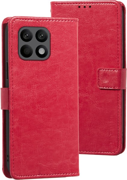 Xiaomi Poco F6 Pro 5g Crazy Horse Doku Deri Çevirmeli Telefon (Yurt Dışından)