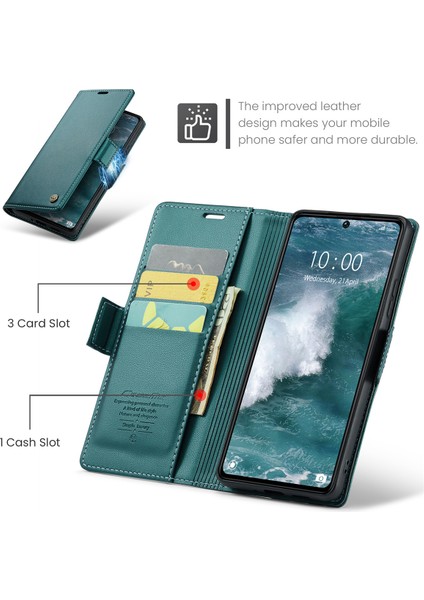 Xiaomi Redmi Note 13 Pro 5g / Poco X6 5g Rfıd Engelleme Cüzdan Telefon Kapağı (Yurt Dışından) indirimleri