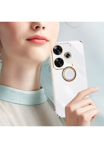 Xiaomi Poco F6 5g Elektroliz Yumuşak Tpu Kapak ve Kickstand (Yurt Dışından)