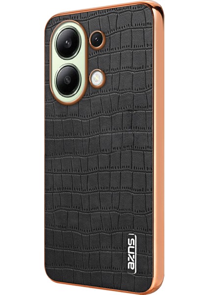Xiaomi Redmi Note 13 4g Timsah Dokulu Pu+Tpu Arka Telefon Kapağı (Yurt Dışından)