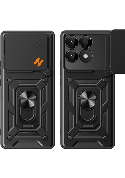 Xiaomi Poco F6 Pro 5g Pc+Tpu Kickstand Telefon Kabuğu (Yurt Dışından)