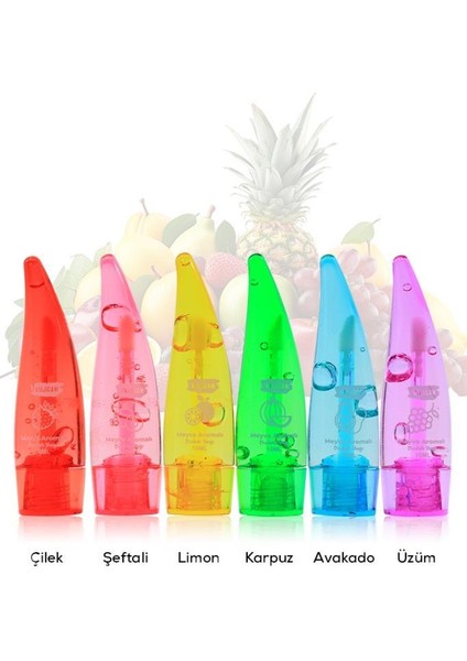 Meyve Aromalı Renkli 6'lı Dudak Yağı indirimleri