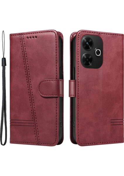 Xiaomi Redmi 13 4g Çizilmez Telefon Pu Deri Kapak (Yurt Dışından)