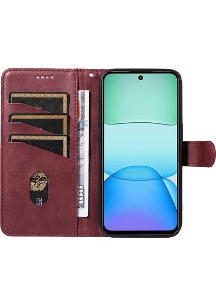 Xiaomi Redmi 13 4g Çizilmez Telefon Pu Deri Kapak (Yurt Dışından)