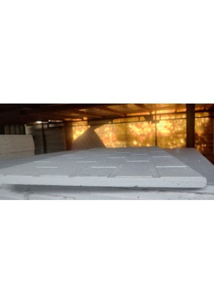 Düz Tuğla Desenli Yüzeyi Sert Duvar Paneli 4 Adet (2 M²)