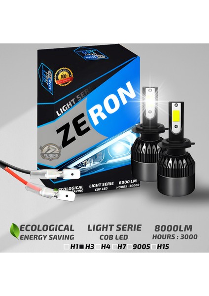 Opel Astra G 1998-2009 Sis Farı Uyumlu Şimşek Etkili LED Xenon Light Series H3