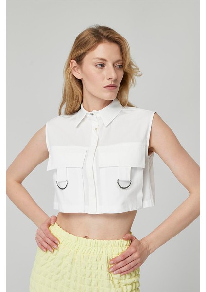 Crop Kolsuz Bluz modelleri