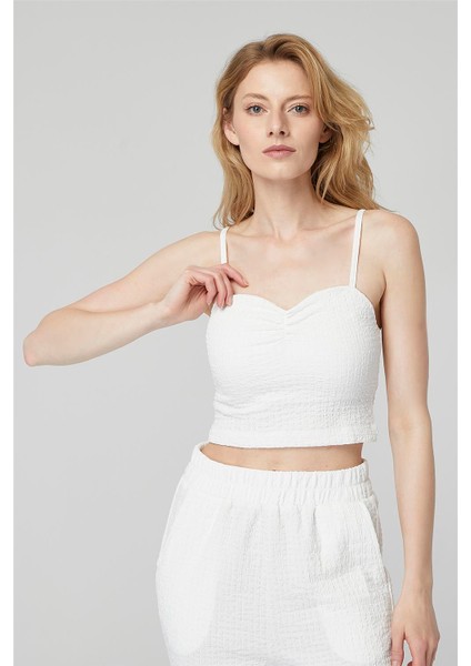 Top Ayar Askılı Crop