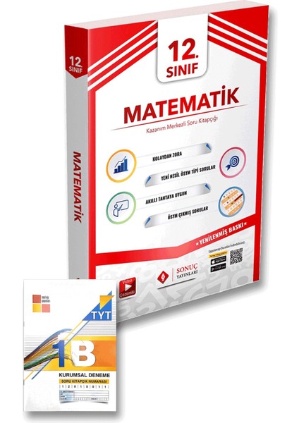 Sonuç Yayınları 12.Sınıf Matematik Modüler Set 2024-2025 Güncel Baskı