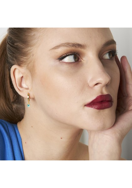 Nazar Inci Halka Küpeleri indirimleri