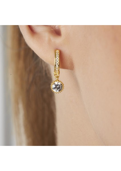 Tek Taş Küpeler modelleri