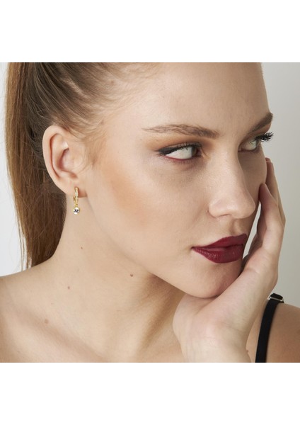 Tek Taş Küpeler indirimleri