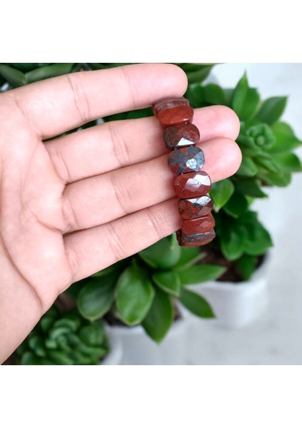 Jasper Roleks Bileklik Orijinal Faset Kesim Doğal Taş Bileklik Jasper Doğal Taş modelleri