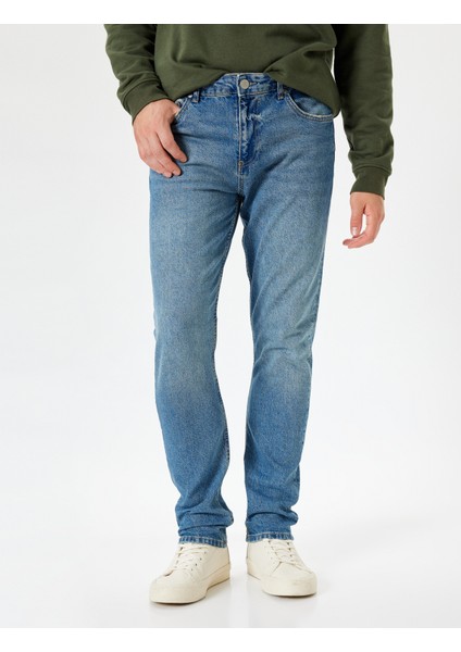 Slim Fit Kot Pantolon - Brad Jean modelleri