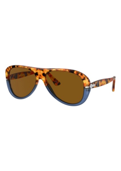 Persol PS3260S 112033 Kahve-Mavi Erkek Güneş Gözlüğü