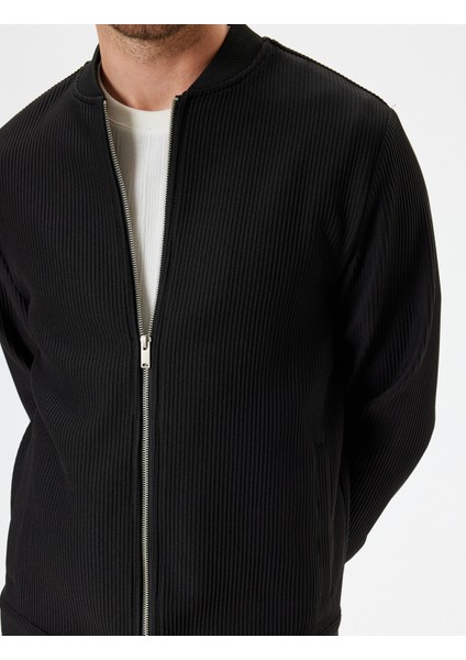 Bomber Ceket Fitilli Fermuarlı indirimleri