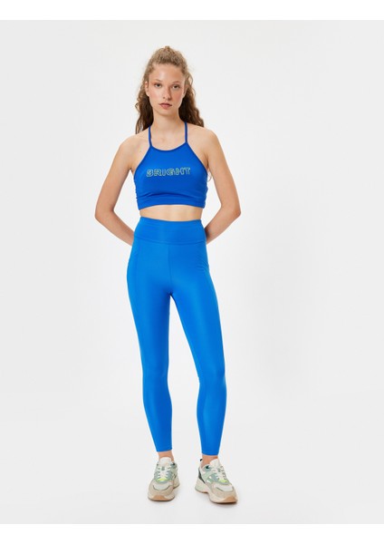 Spor Tayt Cep Detaylı Yüksek Bel Slim Fit fiyatları