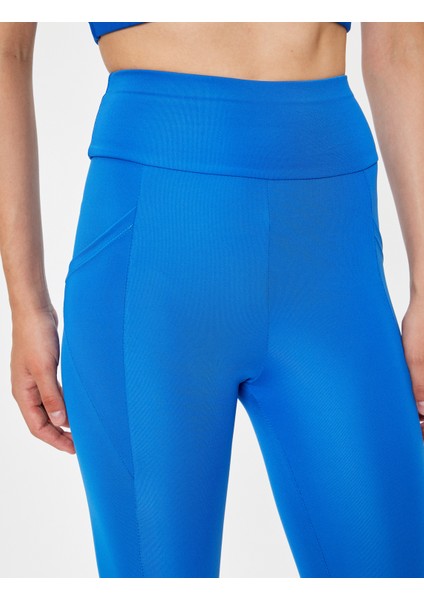 Spor Tayt Cep Detaylı Yüksek Bel Slim Fit indirimleri