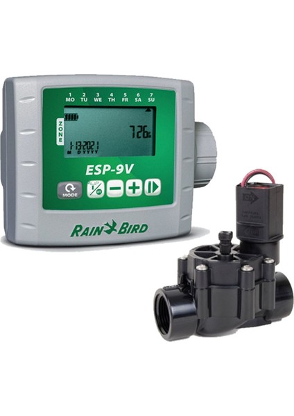 Esp 9V Pilli Kontrol Ünitesi 1 Istasyon 100 Dv 9V Selenoid Vana Seti ESP-9V Wpx