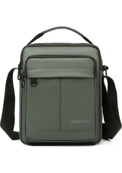 Gündelik Erkek Omuz Çantası, Üst Düzey, Büyük Kapasiteli, Taşınabilir, Su Geçirmez Fonksiyonel Çanta (Yurt Dışından)